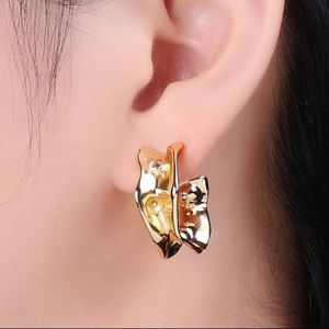 24K Gold Filled Hoop Earrings